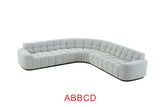 SEC8035GY MODULAR SECTIONAL