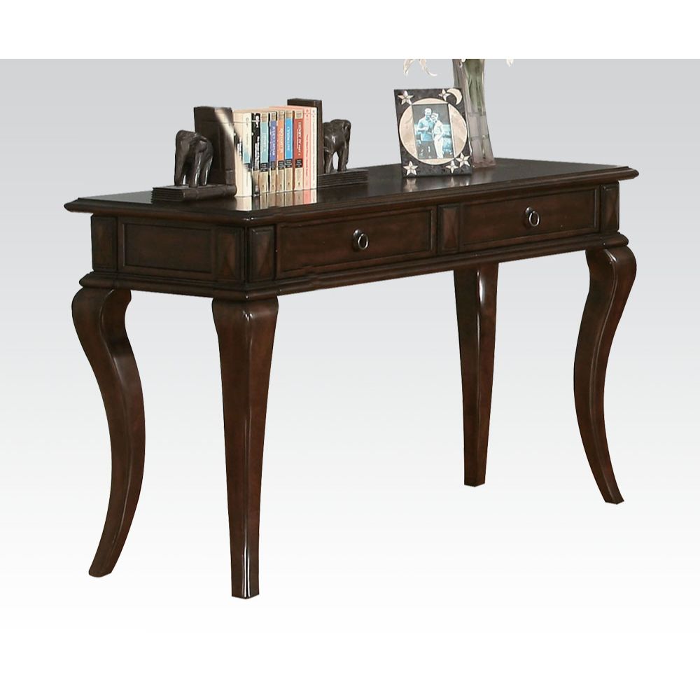 Amado Walnut Finish Accent Table