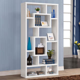 Howie 10-Shelf Bookcase White