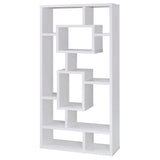 Howie 10-Shelf Bookcase White