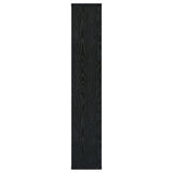 Linbrook 10-Shelf Bookcase Black Oak