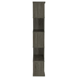 Joey 5-Tier Bookcase Weathered Grey