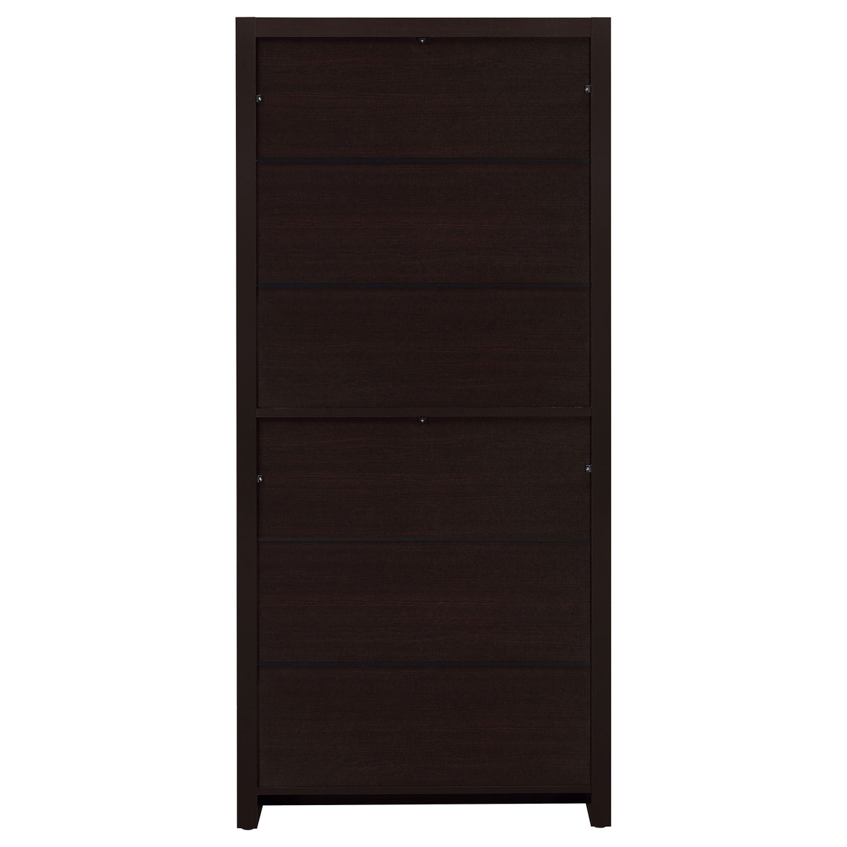 Skylar 5-Shelf Bookcase With Storage Drawer Cappuccino