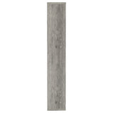 Theo 10-Shelf Bookcase Grey Driftwood