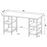 Kemper 4-Shelf Writing Desk Salvaged Cabin