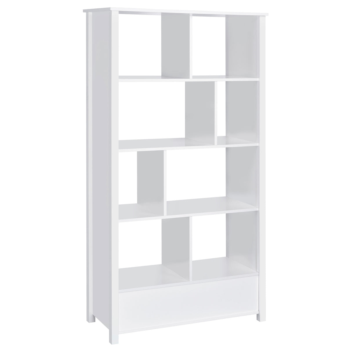 Dylan Rectangular 8-Shelf Bookcase