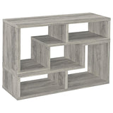 Velma Convertable Bookcase And Tv Console Grey Driftwood