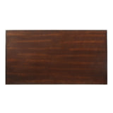 Malachi Walnut Finish Coffee Table