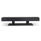 Follian Black Finish Tv Stand