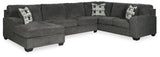 Ballinasloe 3-Piece Sectional, Recliner and Ottoman