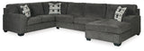 Ballinasloe 3-Piece Sectional and Ottoman