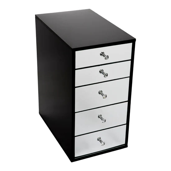 SlayStation® 5-Drawer Mirrored Vanity Storage Unit