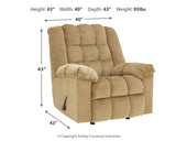 Ludden Sand Recliner