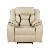 Amite Beige Power Reclining Chair