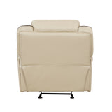 Amite Beige Glider Reclining Chair