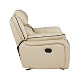 Amite Beige Glider Reclining Chair