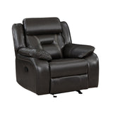 Amite Dark Gray Glider Reclining Chair