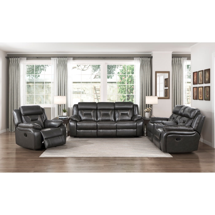 Amite Dark Gray Glider Reclining Chair