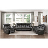 Amite Dark Gray Power Reclining Chair