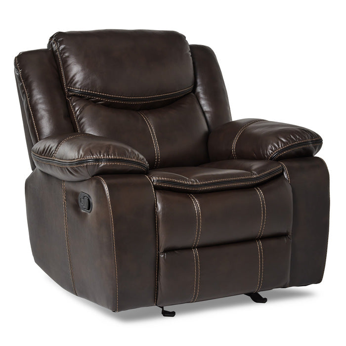 Bastrop Brown Reclining Chair