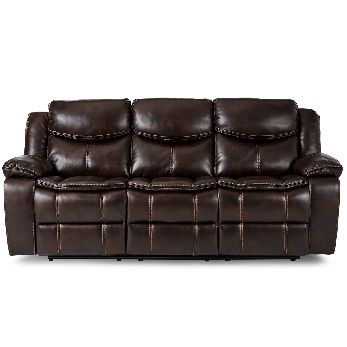 Bastrop Brown Reclining Sofa