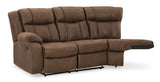 Trail Walnut Boys Left-Arm Facing Reclining Loveseat