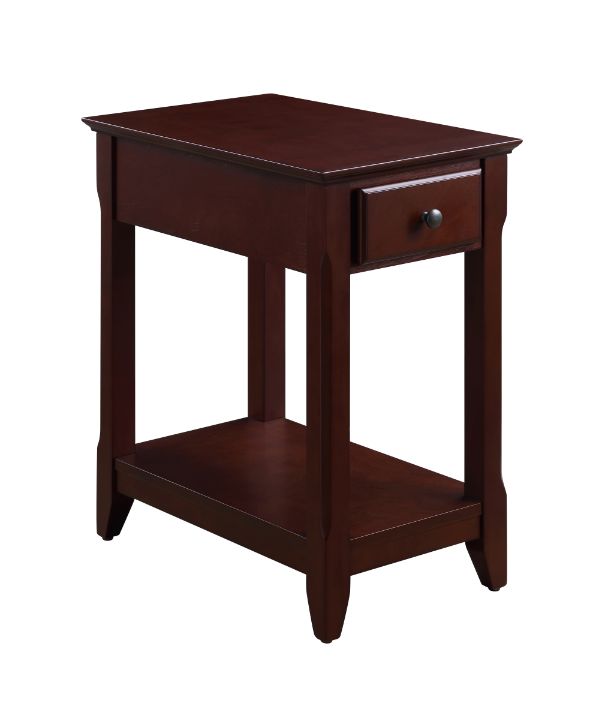 Bertie Espresso Finish Accent Table