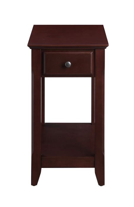 Bertie Espresso Finish Accent Table