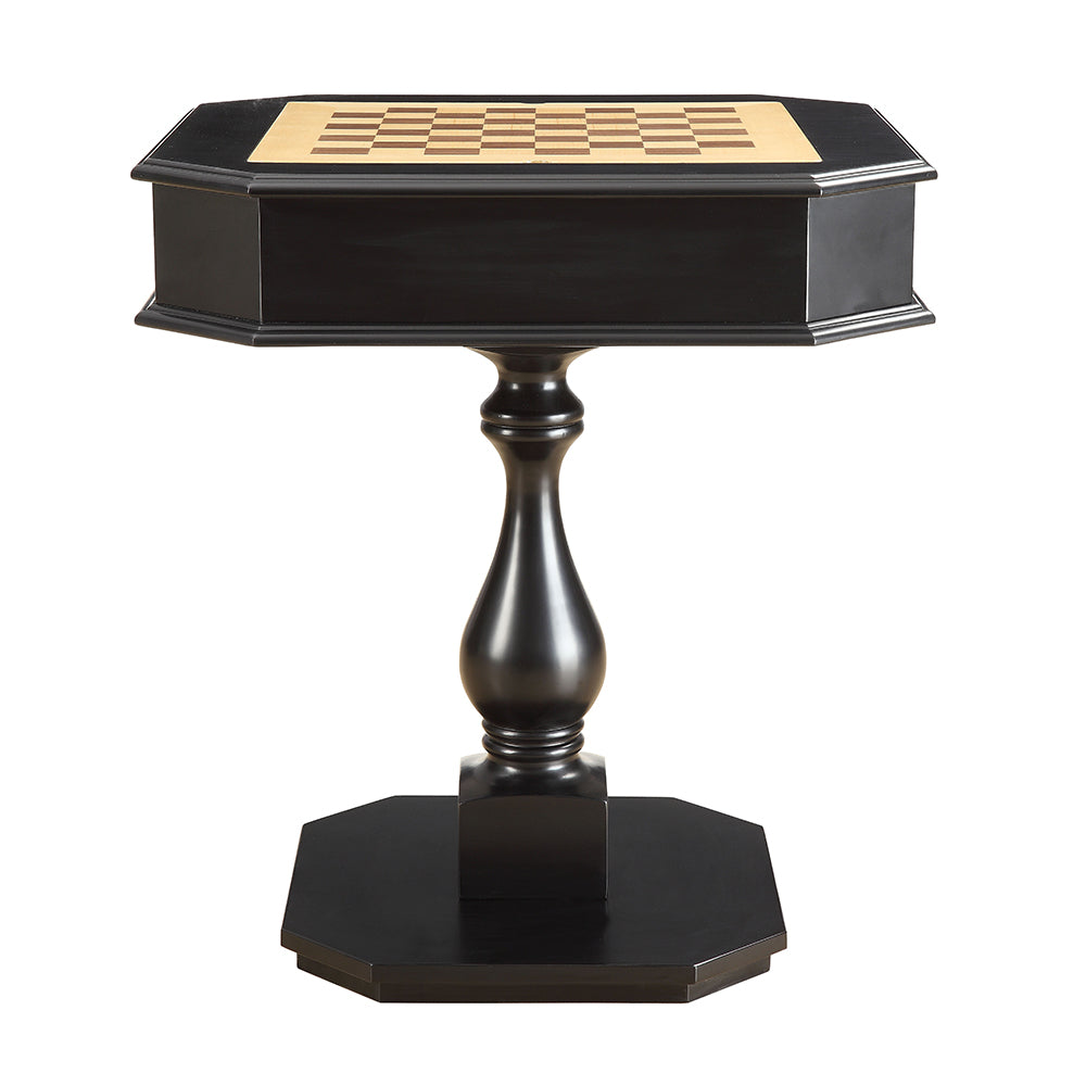 Bishop Black Finish Gaming Table