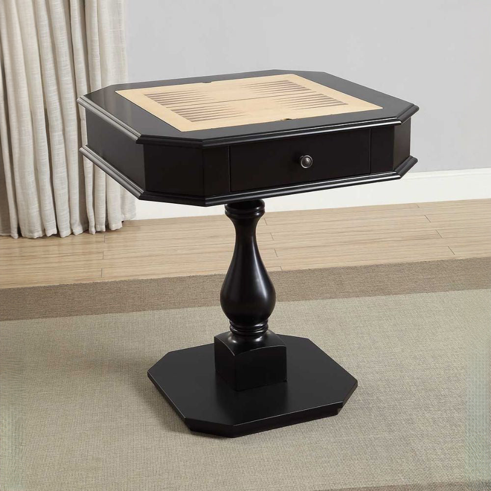 Bishop Black Finish Gaming Table