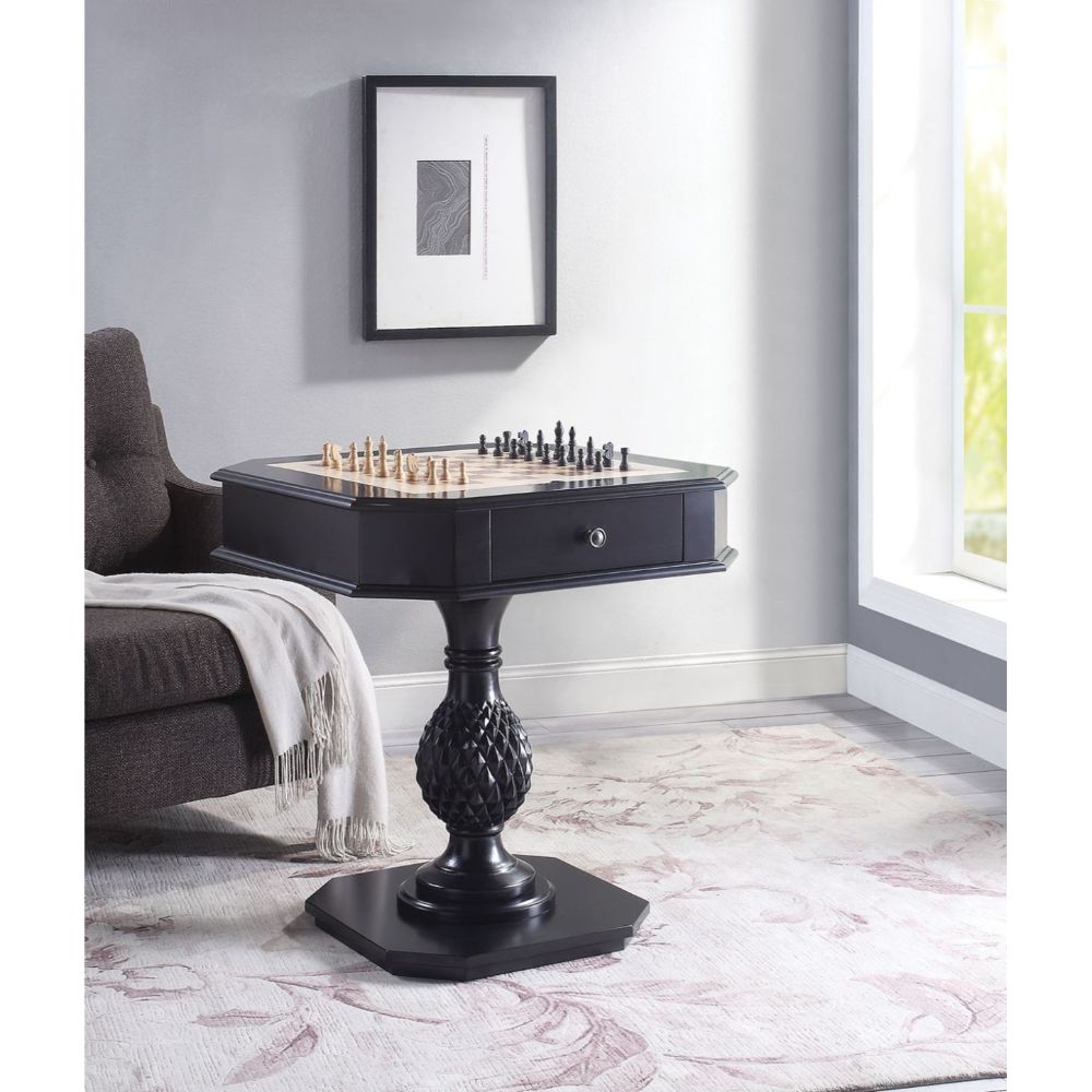 Bishop Black Finish Ii Gaming Table