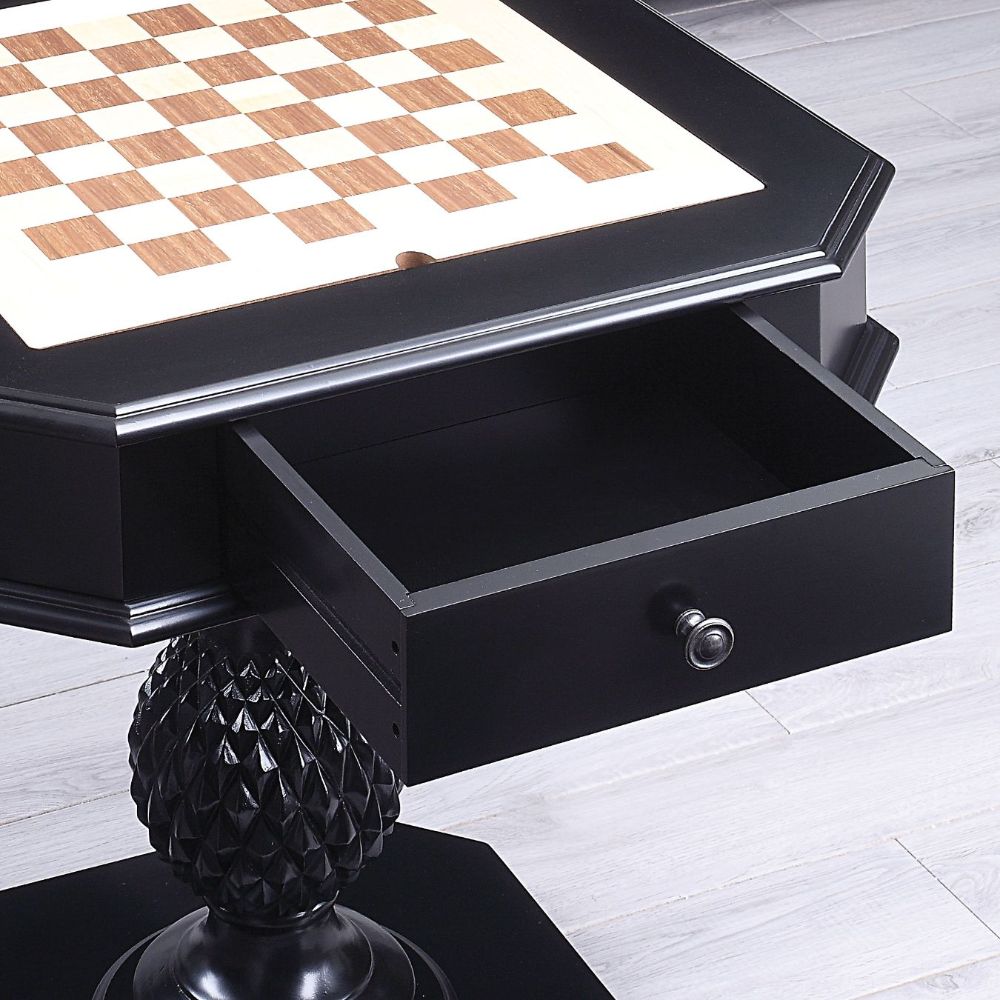 Bishop Black Finish Ii Gaming Table