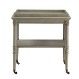 Frisco Antique Slate Finish Tray Table