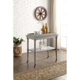 Frisco Antique Slate Finish Tray Table