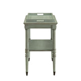 Frisco Antique Green Finish Tray Table