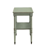 Frisco Antique Green Finish Tray Table