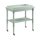 Frisco Antique Green Finish Tray Table