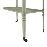 Frisco Antique Green Finish Tray Table