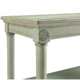 Frisco Antique Green Finish Tray Table