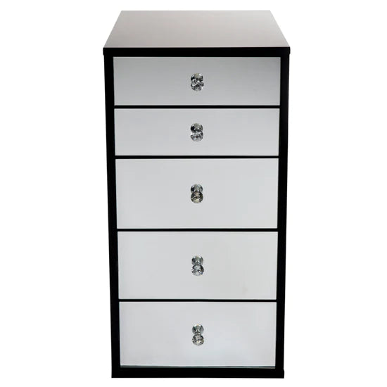 SlayStation® 5-Drawer Mirrored Vanity Storage Unit