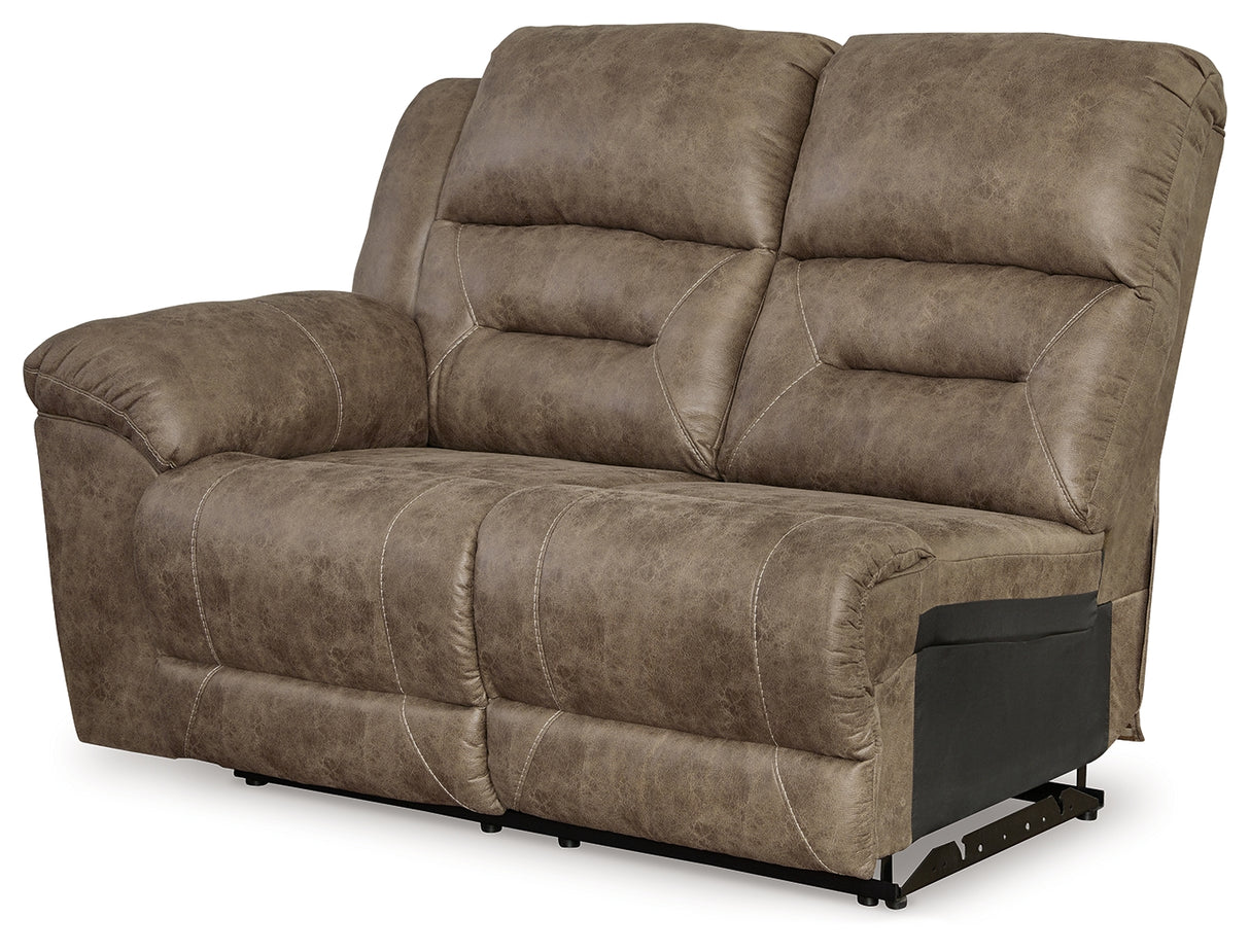 Ravenel Fossil Left-Arm Facing Power Reclining Loveseat