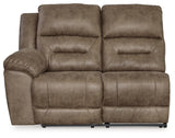 Ravenel Fossil Left-Arm Facing Power Reclining Loveseat