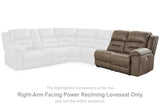 Ravenel Fossil Right-Arm Facing Power Reclining Loveseat