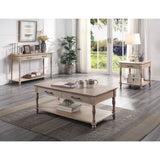 Ariolo Weathered Oak Finish Coffee Table