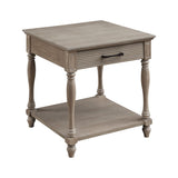 Ariolo Weathered Oak Finish End Table