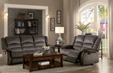 Jarita Chocolate Double Reclining Living Room Set