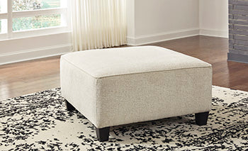 Abinger Natural Oversized Accent Ottoman