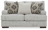 Mercado Pewter Loveseat