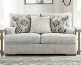 Mercado Pewter Loveseat