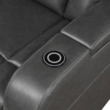 Turbo Power Reclining Chair With Wireless Charger, Cooling Cup-Holder, Storage Arms, Speakers, Led Light And Usb Port